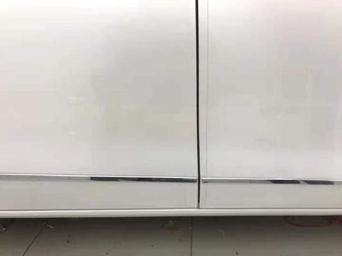 車門(mén)凹陷修復(fù)后